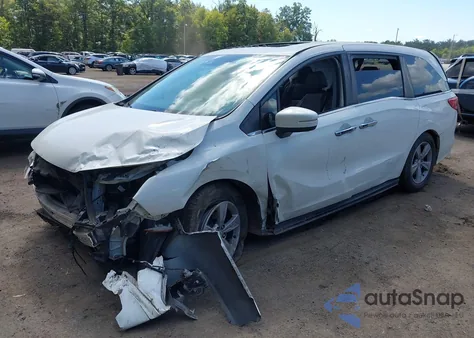 2018 Honda Odyssey Ex-L z USA, uszkodzony, nr VIN 5FNRL6H70JB064433